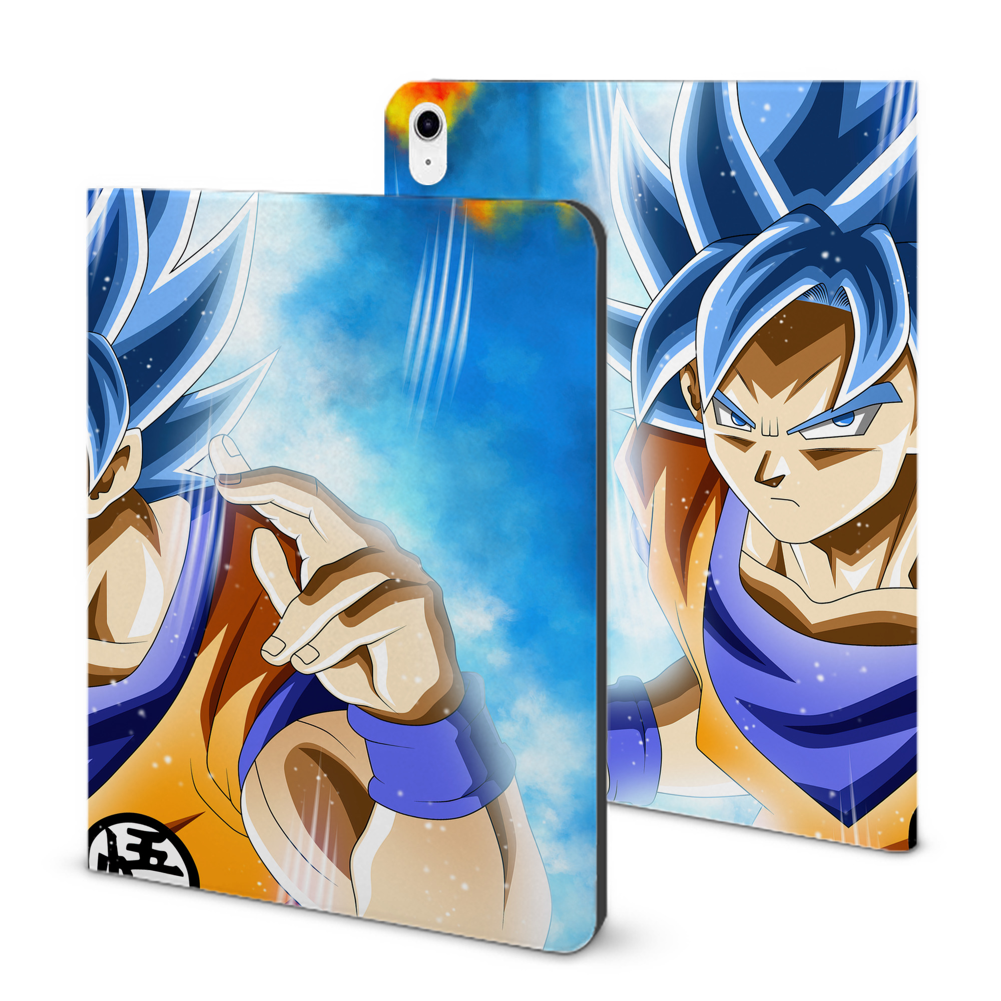 （画像用） ドラゴンボール DRAGON BALL IPad ケース ブック型 PUレザー TPU 耐衝撃 軽量 薄型 ペン収納なし 全面保護 IPad 各モデル対応